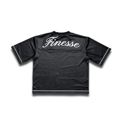 Finesse T-shirt Jersey Baseball "44" Noir