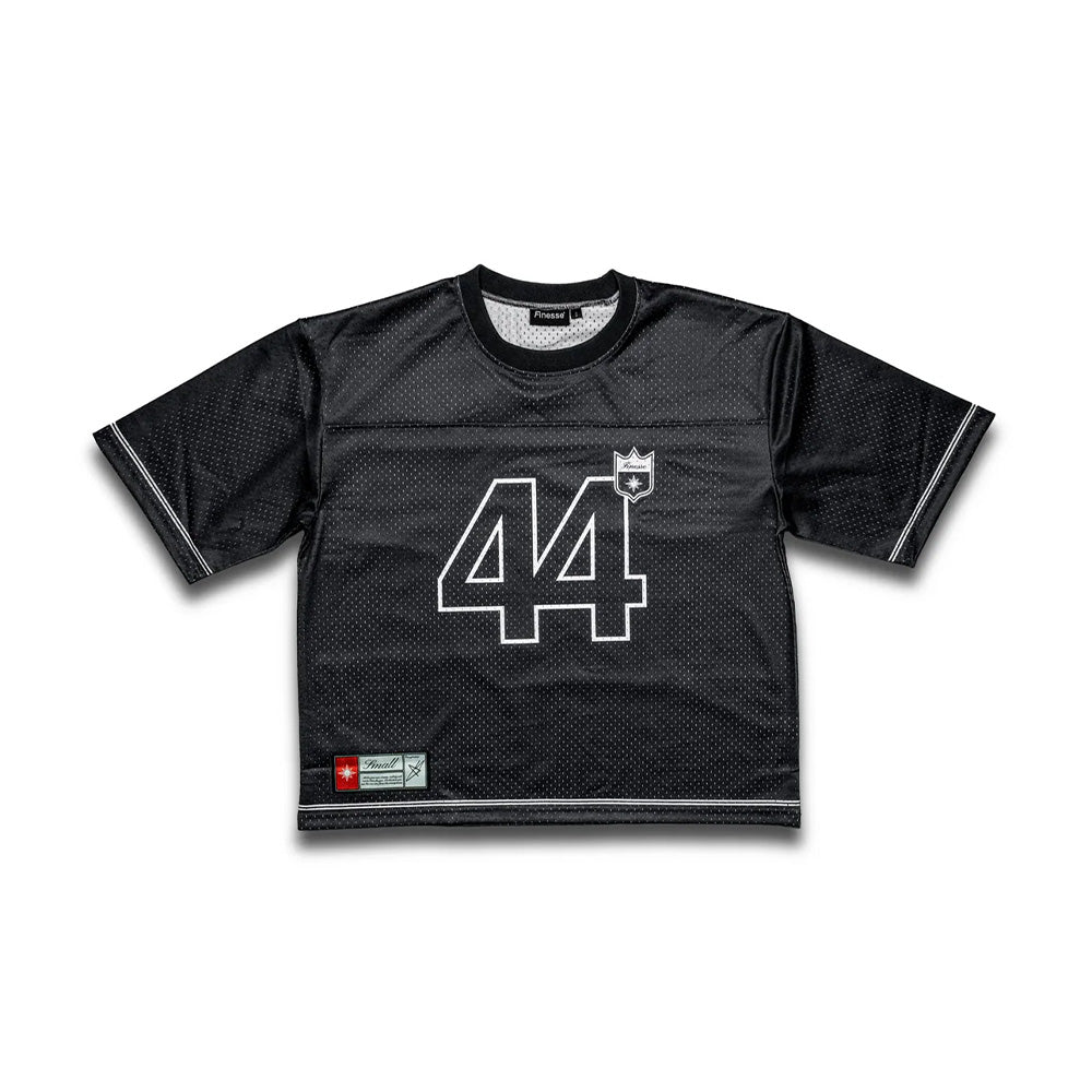 Finesse T-shirt Jersey Baseball "44" Noir