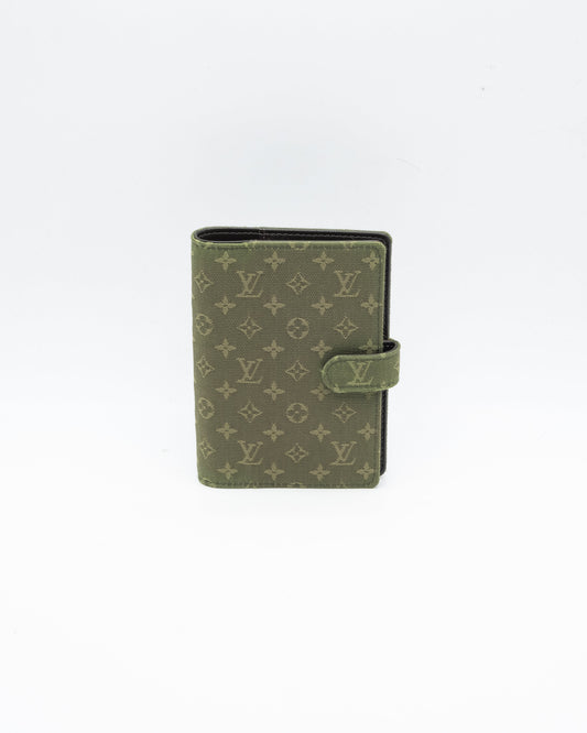 Portefeuille - Monogram - Green