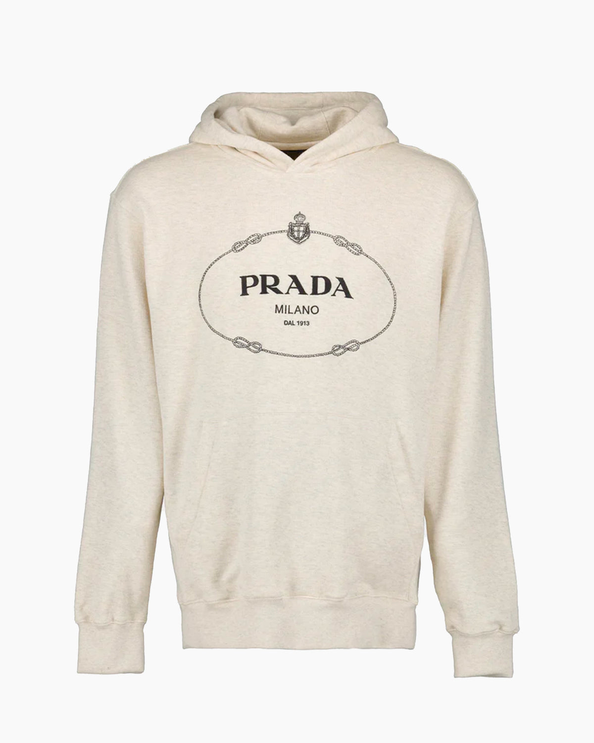 Prada Hoodie Milano Creme