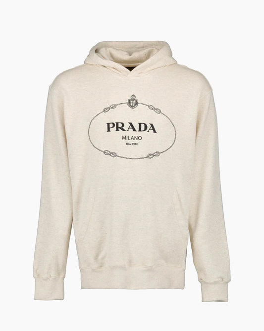 Prada Hoodie Milano Creme