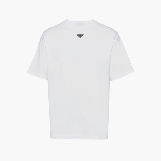 Prada T-Shirt - Triangle - White