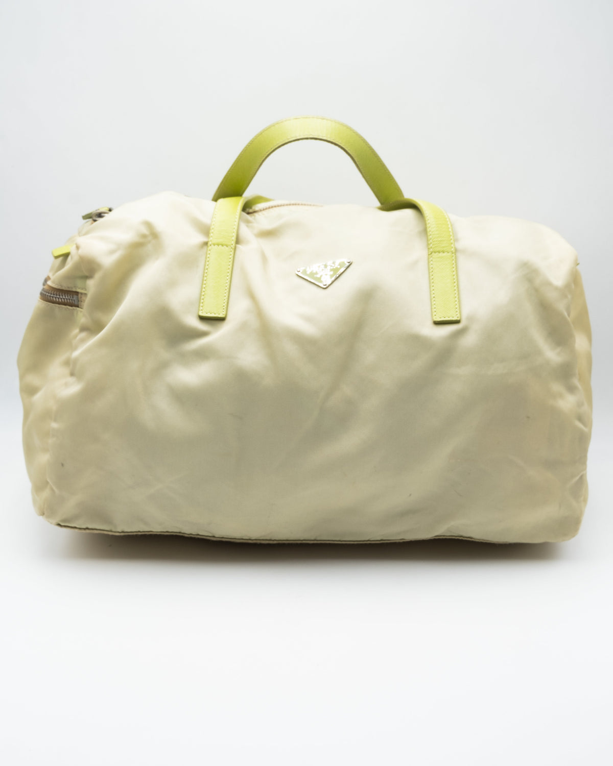 Prada Sac à main - Nylon - Beige