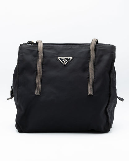 Prada Sac à main - Nylon - Black Silver