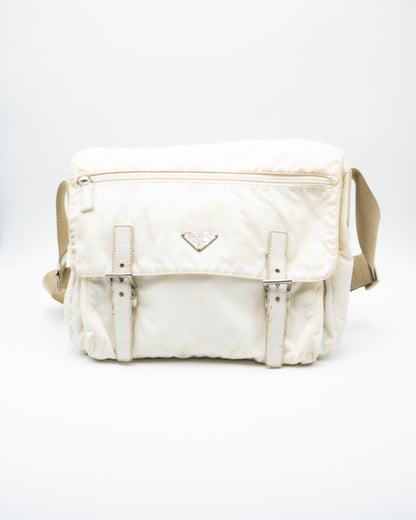 Prada Sacoche Nylon Desert Beige