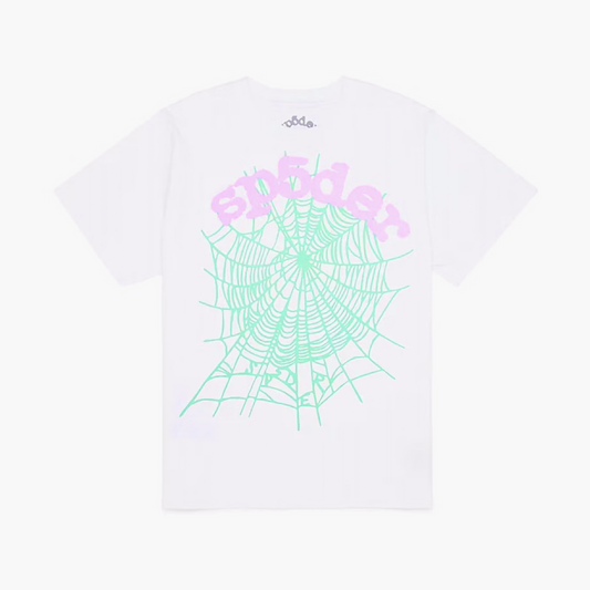 Sp5der T-shirt OG Web Blanc