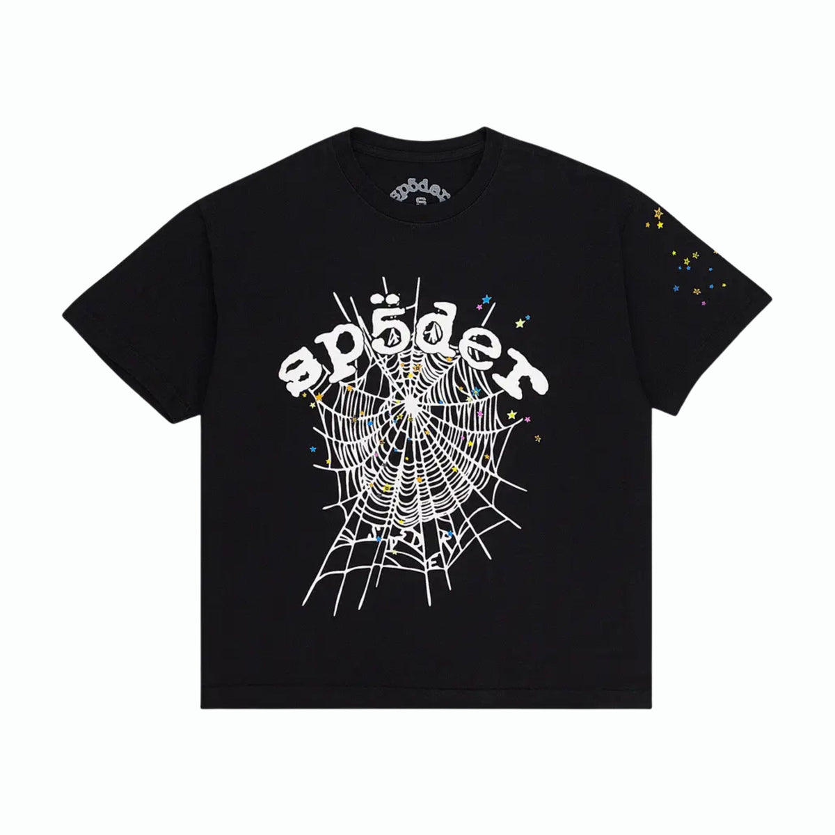 Sp5der T-shirt OG Web V2 Noir