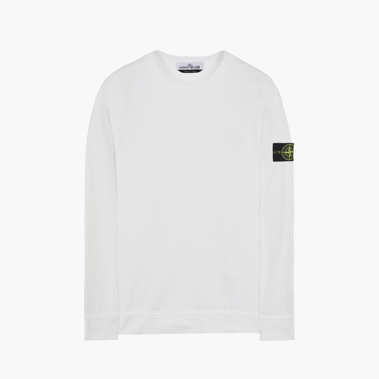 Stone Island CREWNECK BLANC STONE ISLAND