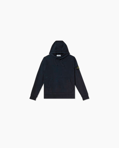 Stone Island Felpa Drawstring Hoodie - Black