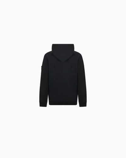 Stone Island Felpa Drawstring Hoodie - Black