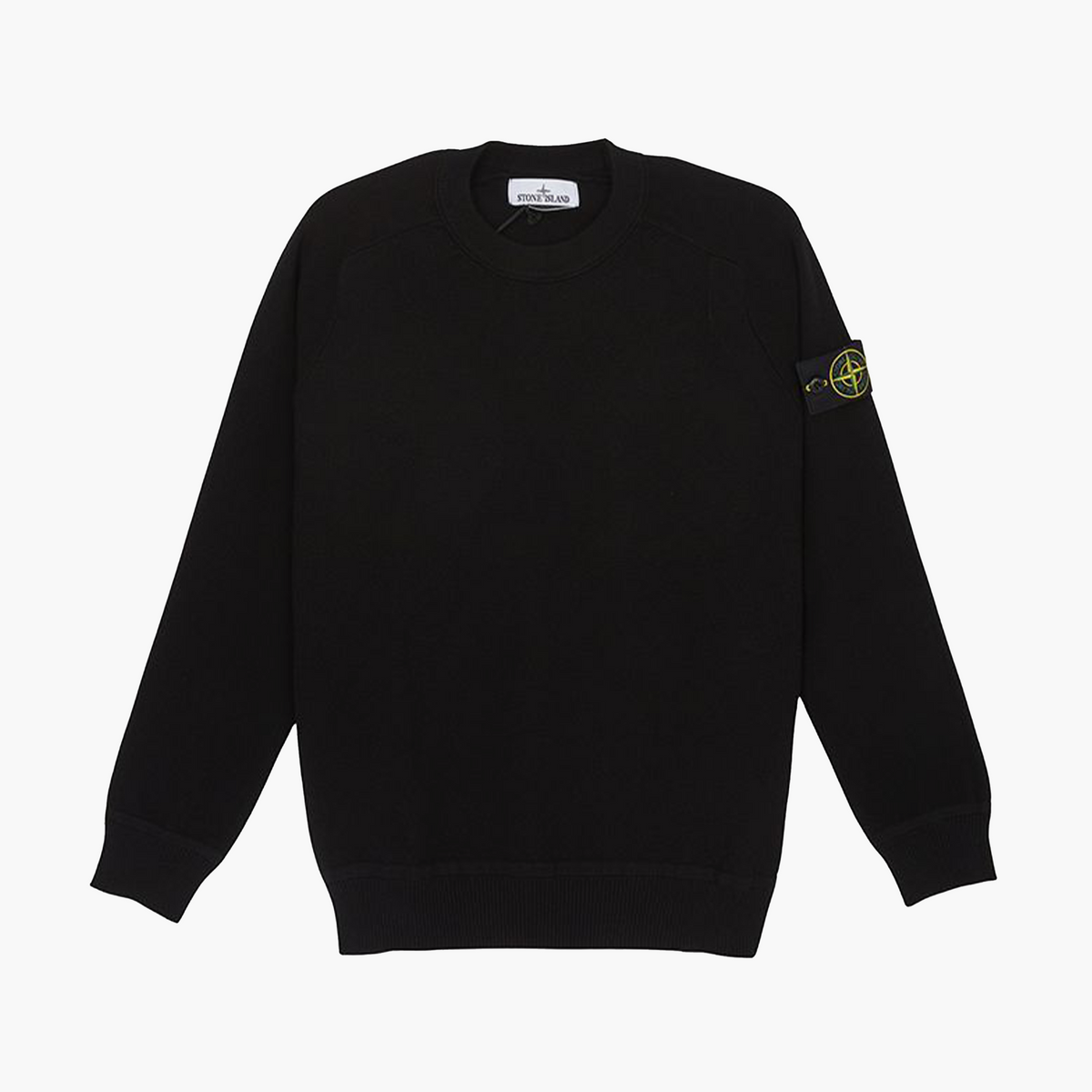 Stone Island Pull Maille Noir