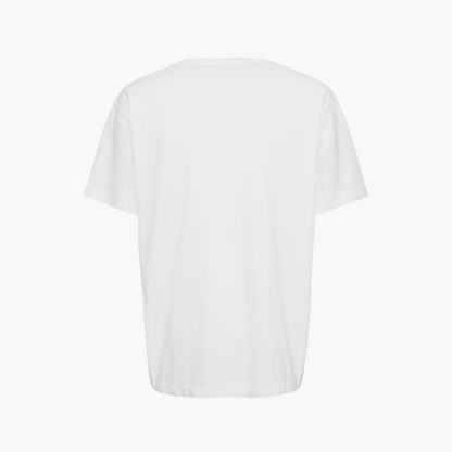 Stone Island T-Shirt Logo - White