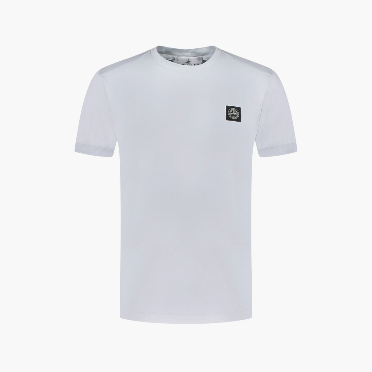 Stone Island T-Shirt Logo Bleu Ciel