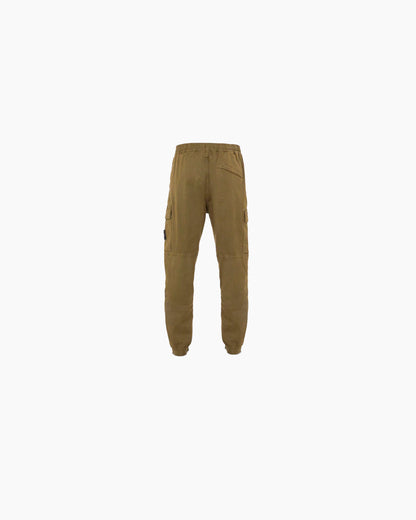 Stone Island Tapered Cargo Trousers - Green