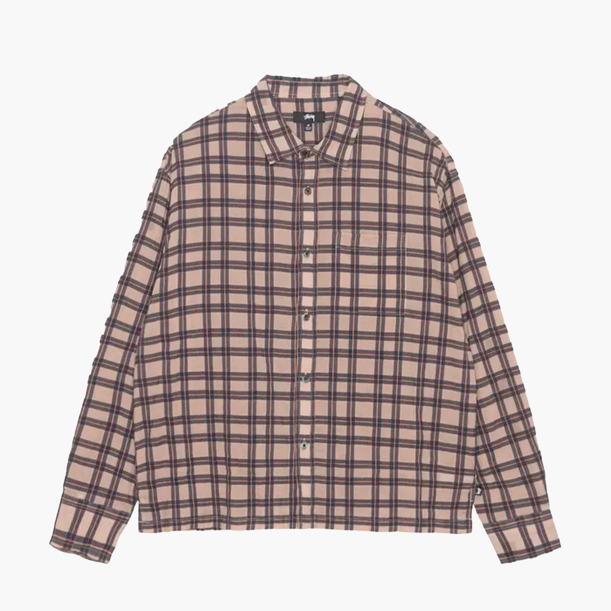 Stussy Chemise Sonoma Plaid Marron
