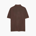 Stussy T-Shirt Polo Dyed Marron