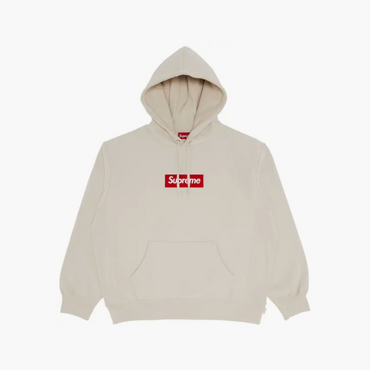 Supreme Hoodie - Box Logo - Beige