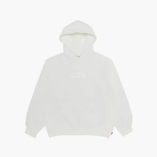 Supreme Hoodie Box Logo Blanc