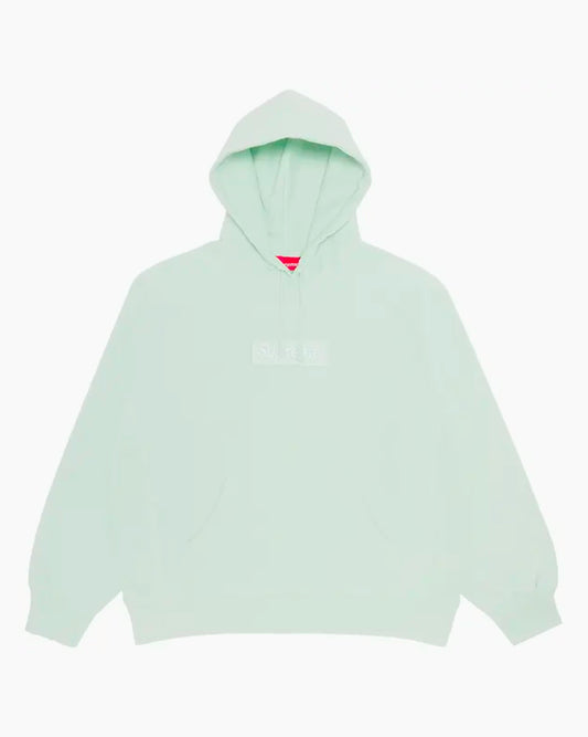 Supreme Hoodie Box Logo Green