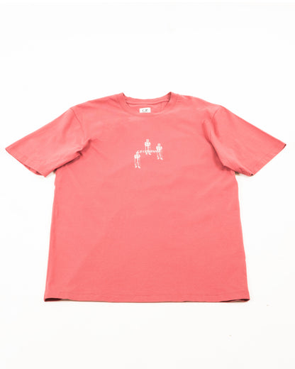 T-shirt - Relaxed Graphic - Rose