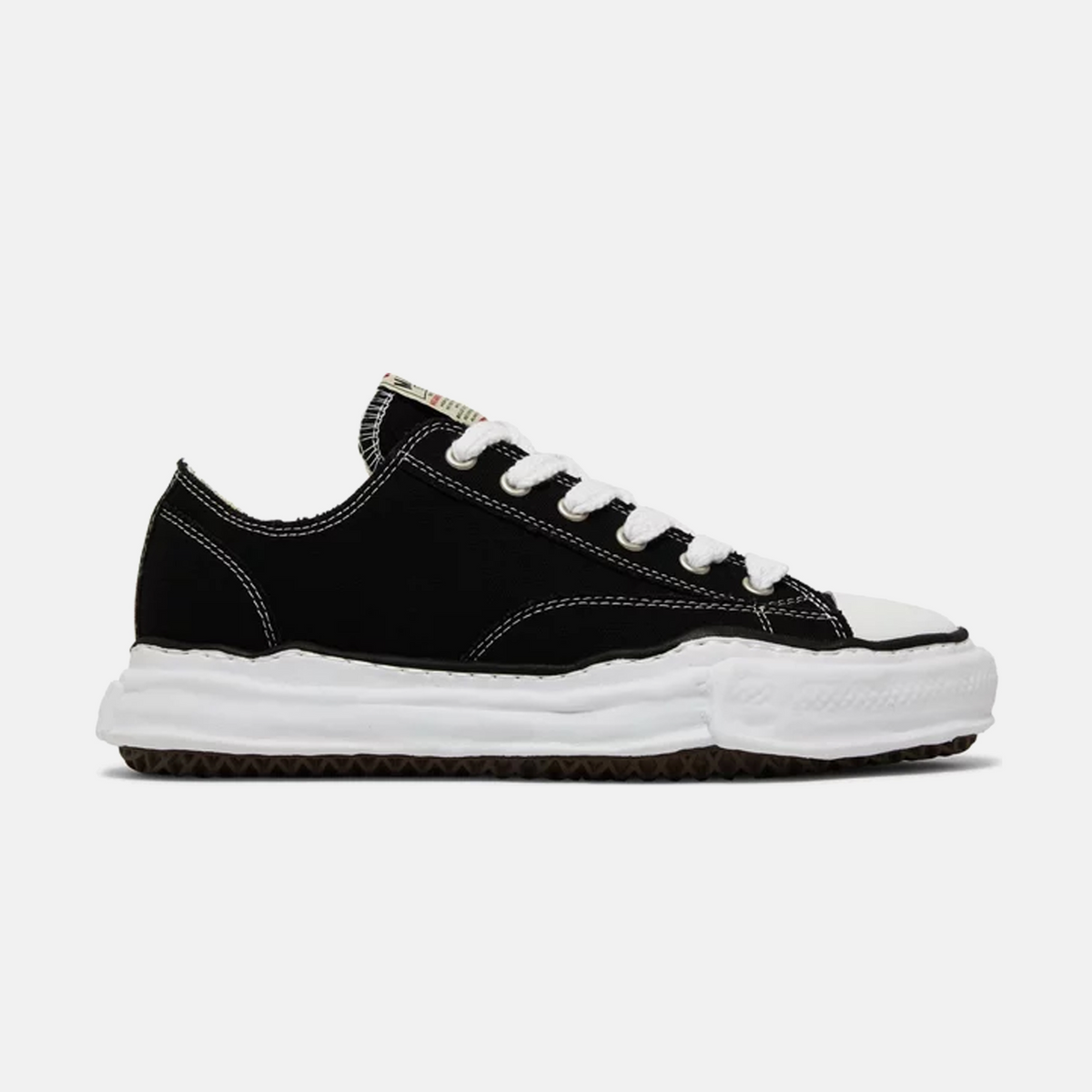 Maison Mihara Peterson OG Sole Canvas Low Black