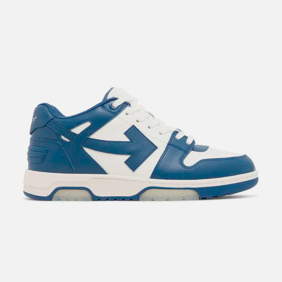 Off-White Out Of Office OOO Low Tops White Royal Blue