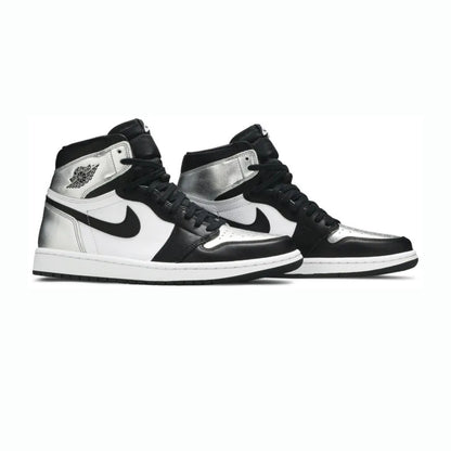 Air Jordan 1 Retro High Silver Toe
