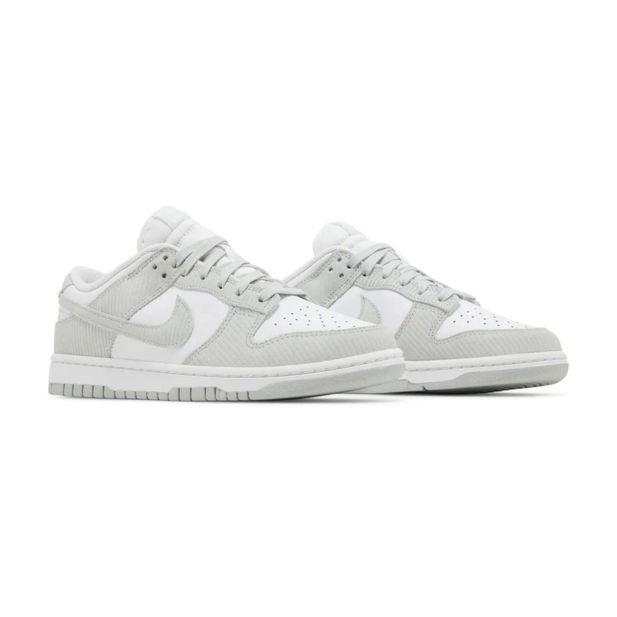 Nike Dunk Low Light Silver Corduroy