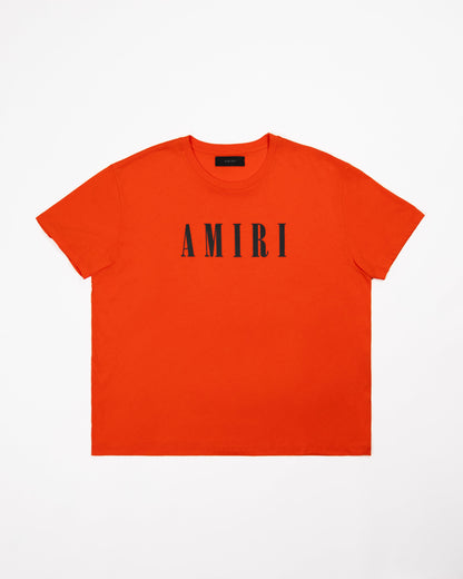AMIRI Core Logo Tee Orange/Black