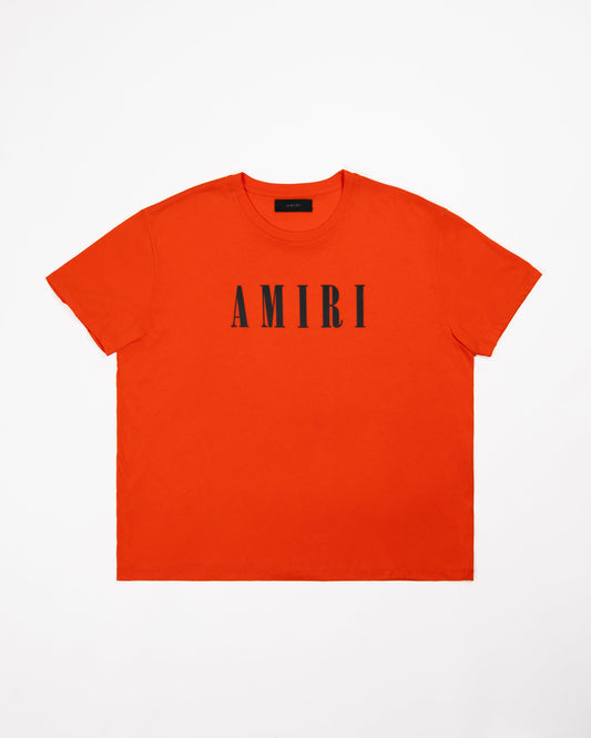 AMIRI Core Logo Tee Orange/Black