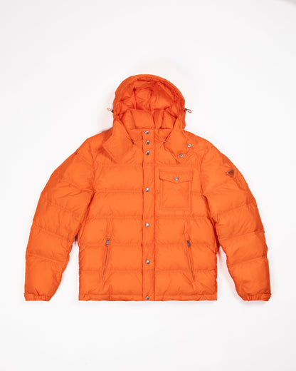 Prada Prada Puffer Jacket Pocket Flash Orange