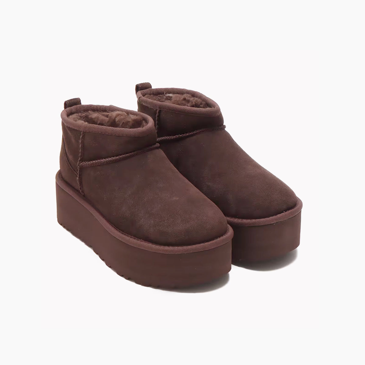 UGG Ultra Mini Plateform Brown