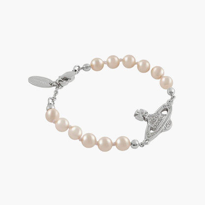 Vivienne Westwood Collier Lucrece Pearl Argent