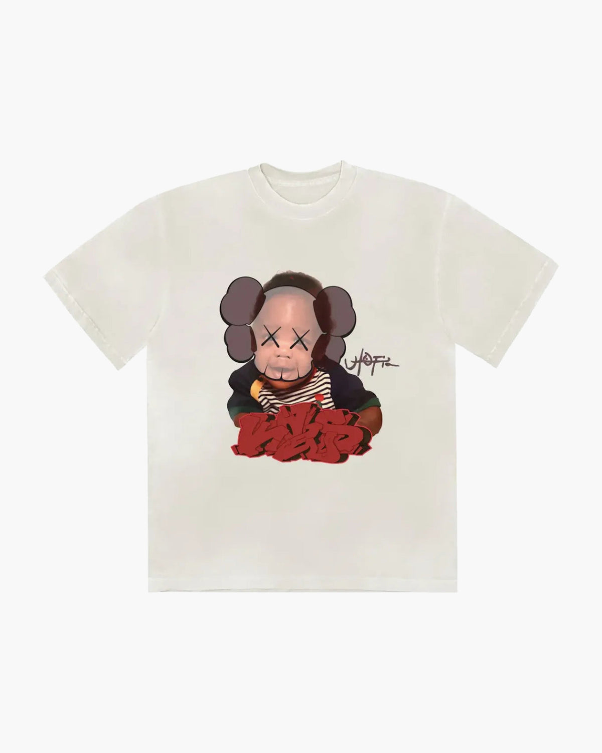 Kaws Travis Scott x KAWS Utopia I T-Shirt White