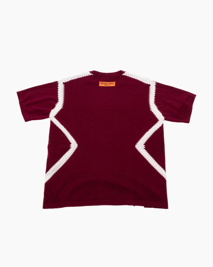 Louis Vuitton T-Shirt - Intarsia - Bordeaux