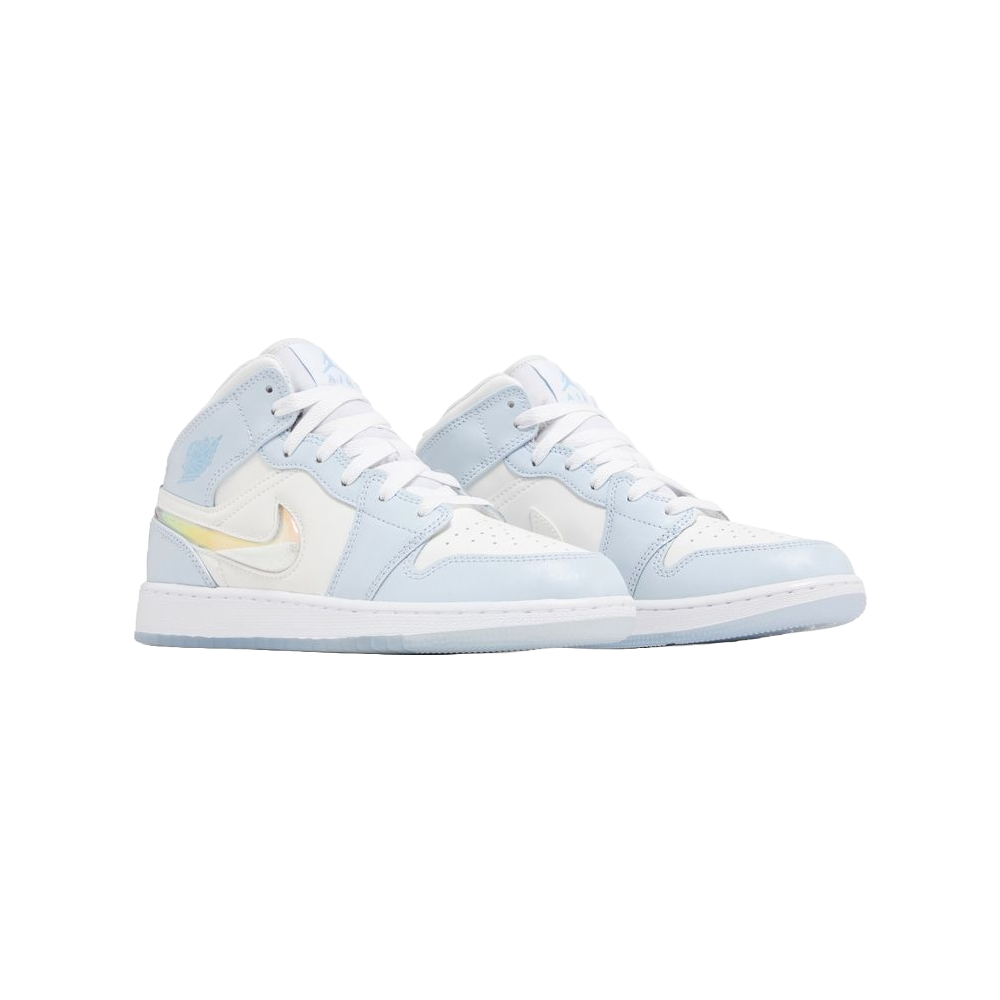 Air Jordan 1 Mid SE Glitter Swoosh