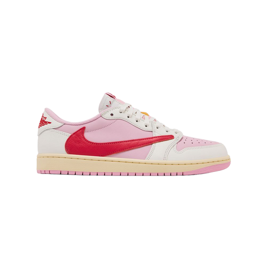 Air Jordan 1 Retro Low OG SP Travis Scott Sail Tropical Pink
