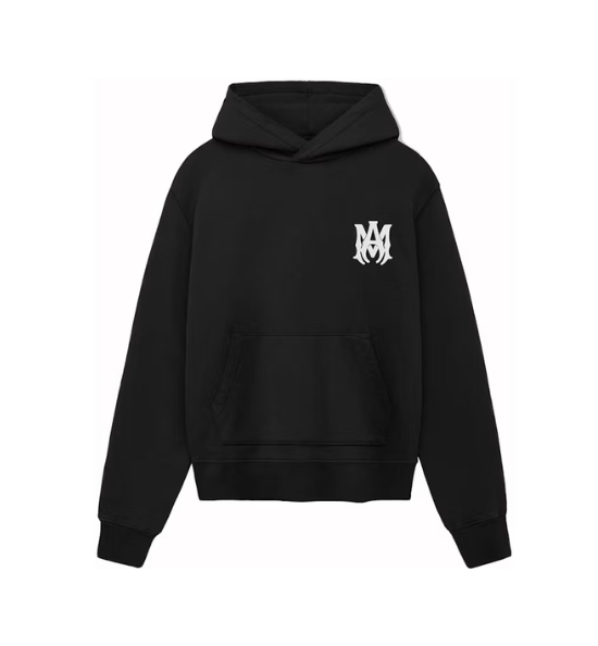 Amiri Logo Print Hoodie Black