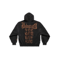 Balenciaga Heavy Metal Outerwear Zip-Up Oversized Hoodie