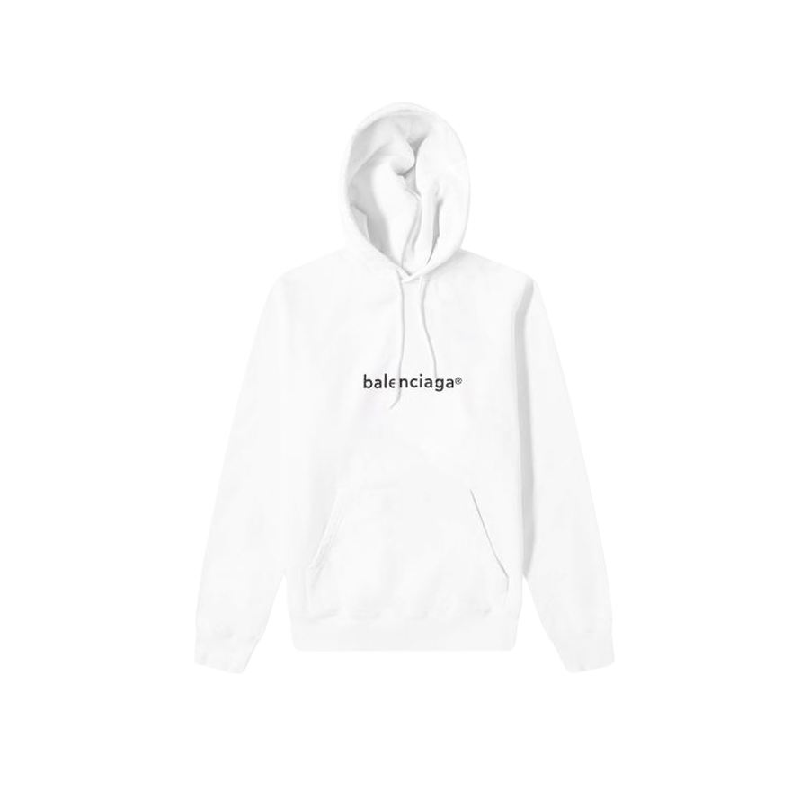 Balenciaga Hoodie Copyright Blanc