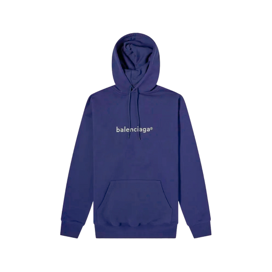 Balenciaga Hoodie Copyright Bleu