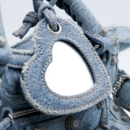 Balenciaga Sac Neo Cagole XS en jean