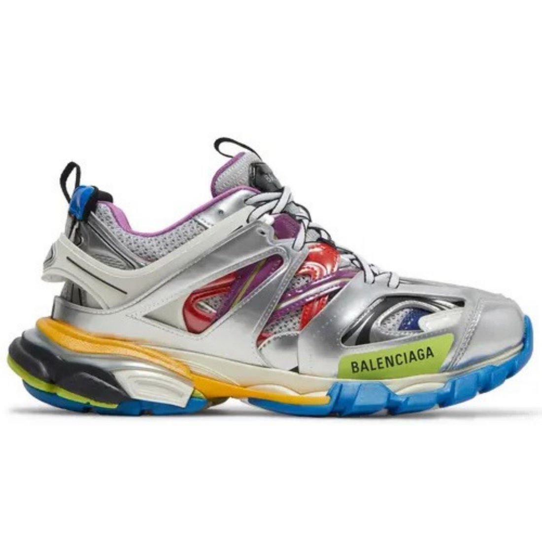 Balenciaga track multi silver