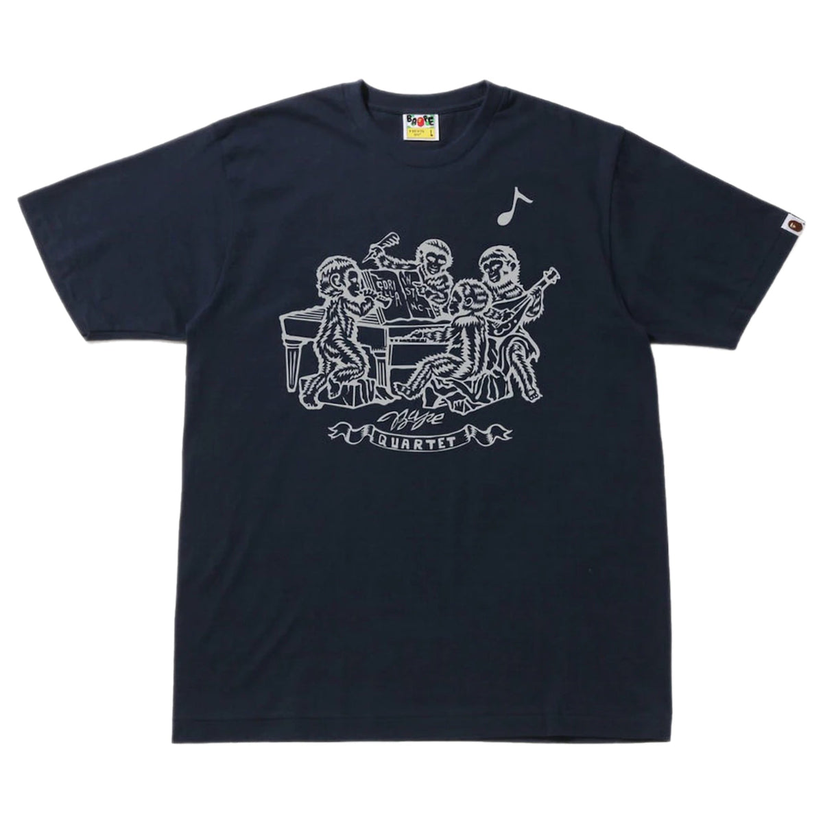 A Bathing Ape Bape Archive Graphic #3 Tee Navy 2022