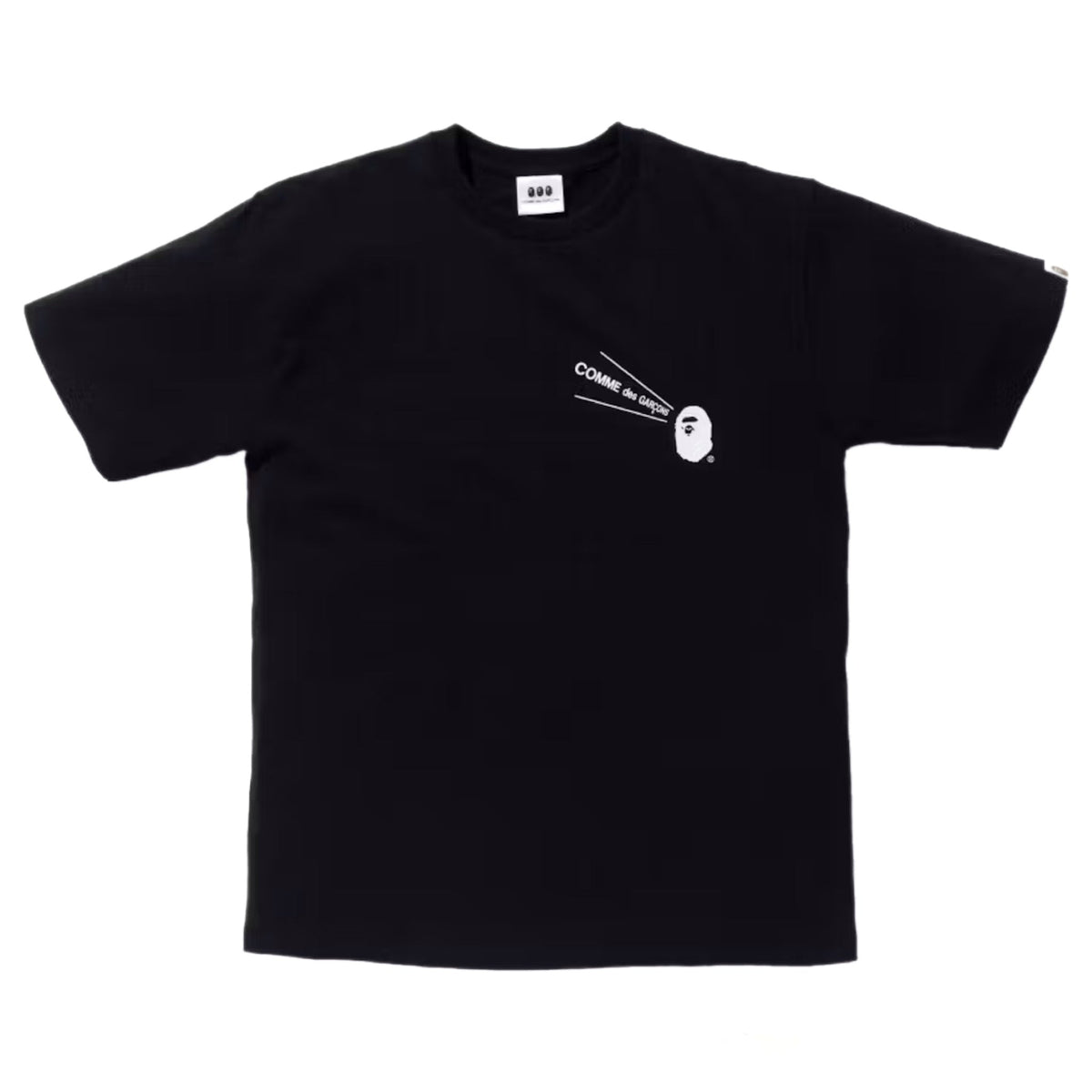 A Bathing Ape Bape x CDG Osaka Tee Black 2020
