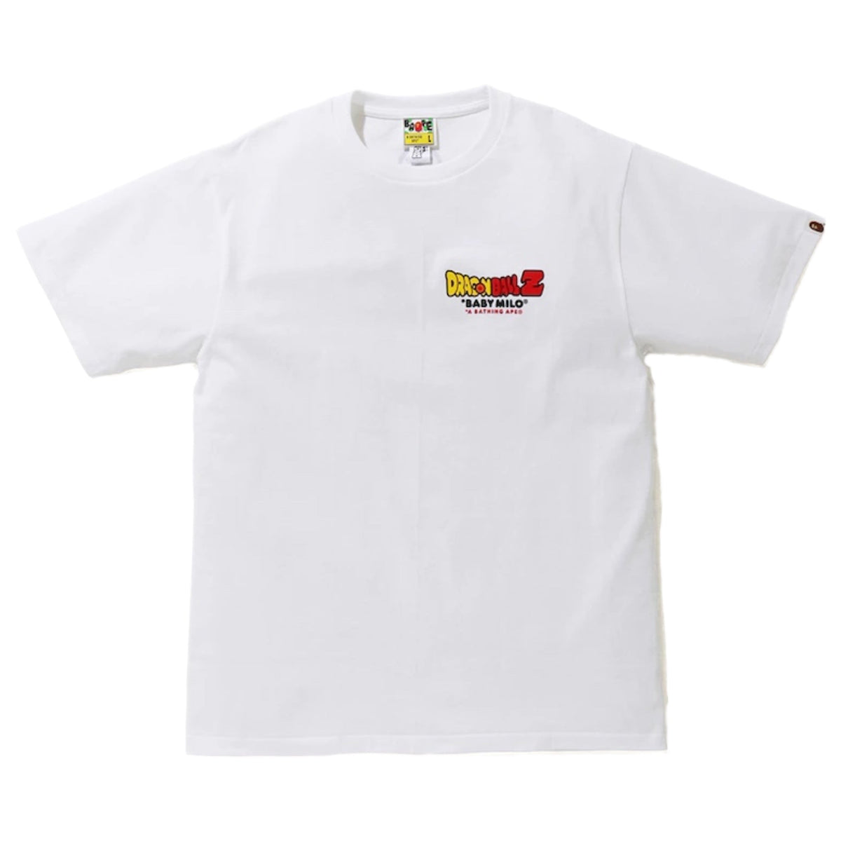 Bape x DBZ Baby Milo Asnka T-Shirt White 2020