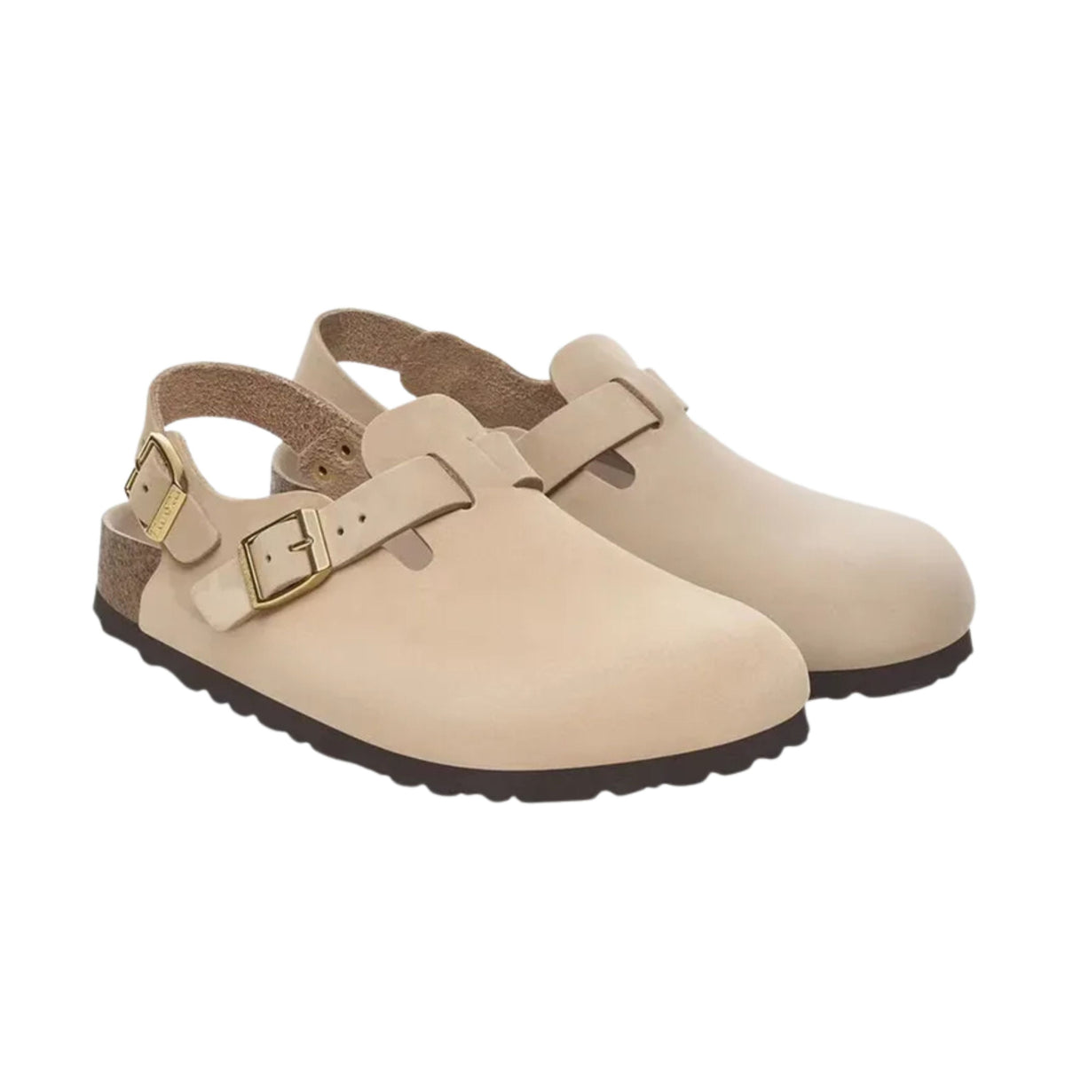 Birkenstock Tokio II Cuir Sandcastle