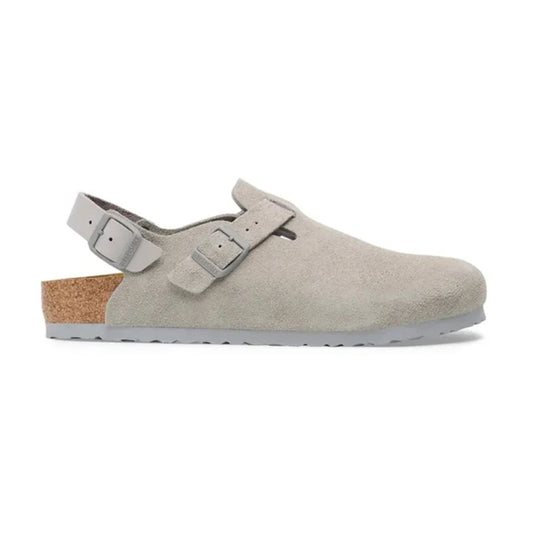 Birkenstock Tokio II Suede Stone Coin
