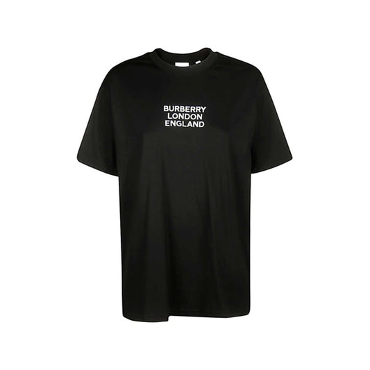 Burberry T-shirt Carrick Brodé Noir