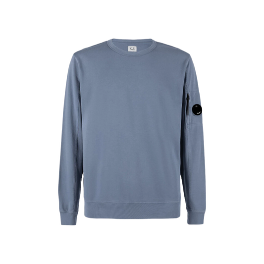 C.P. Company Light Fleece Crewneck Infinity-Bleu
